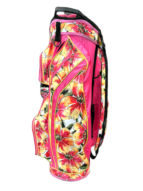 Vist Large View of Product Image Which is Used GLAVALT BAG Womens Cart Bag Turquoise And Orange