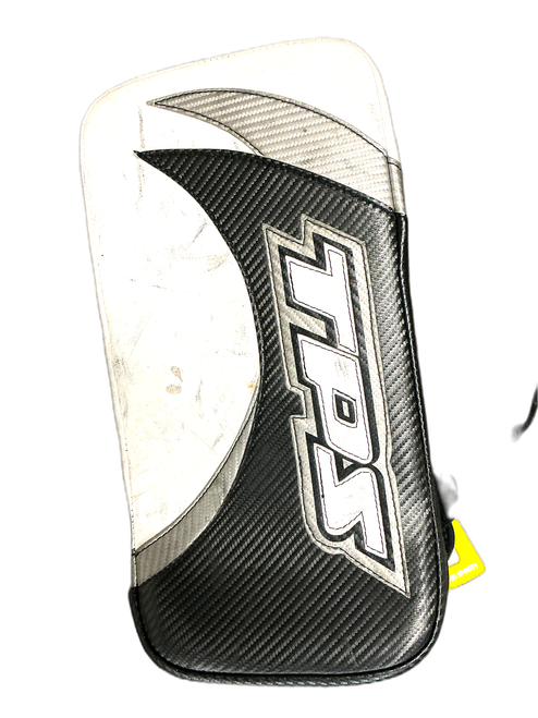Vist Large View of Product Image Which is Used Louisville Slugger BIONIC Junior Goalie Blocker Black