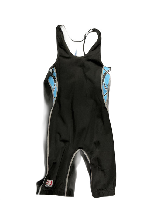 Vist Large View of Product Image Which is Used Brute SINGLET Wrestling Singlet Black MD