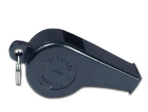 Vist Large View of Product Image Which is MEDIUM PLASTIC WHISTLE