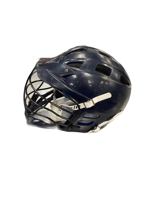 Vist Large View of Product Image Which is Used Cascade CASCADE HELMET Lacrosse Helmet Navy Blue MD
