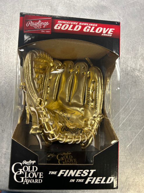 Vist Large View of Product Image Which is New GOLD GLOVE MINI AWARD