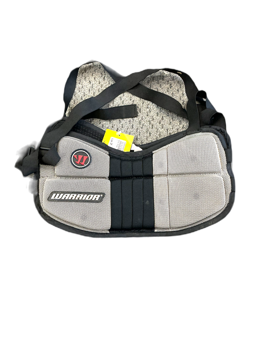 Vist Large View of Product Image Which is Used Warrior RIB PAD Lacrosse Rib Pads Black SM