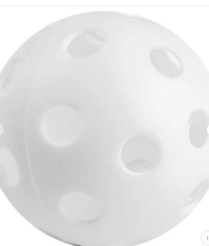 Vist Large View of Product Image Which is  9 IN WIFFLE BALL