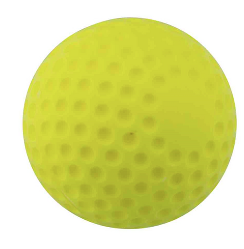Vist Large View of Product Image Which is OPTIC YELLOW - DIMPLE MOLDED BASEBALL