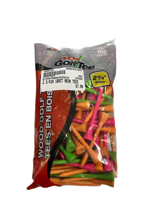 Vist Large View of Product Image Which is New 2 3/4IN 100CT NEON TEES