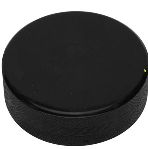 Vist Large View of Product Image Which is Winnwell Ice Puck 6 oz Black