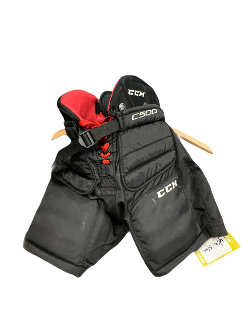 Vist Large View of Product Image Which is Used CCM C500 Youth Goalie Pant Black S/M