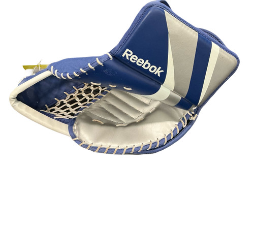 Vist Large View of Product Image Which is Used Reebok 1K STREET GLOVE Street Goalie Catcher Sr Royal Blue LG