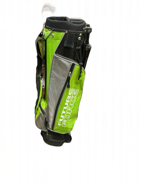 Vist Large View of Product Image Which is Used JR STAND BAG Jr Stand Bag Lime And Black
