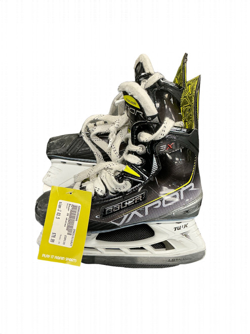 Vist Large View of Product Image Which is Used Bauer 3X Junior Hockey Skate Junior 03.5