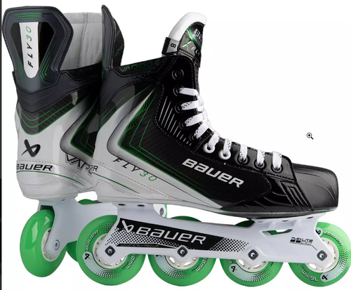 Vist Large View of Product Image Which is Size 2 Bauer Intermediate Vapor FLY30 Hockey Inline Skates