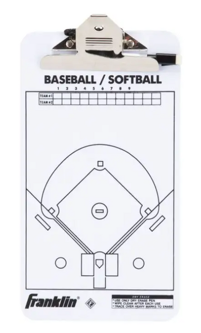 Vist Large View of Product Image Which is New Baseball Coaches Clipboard