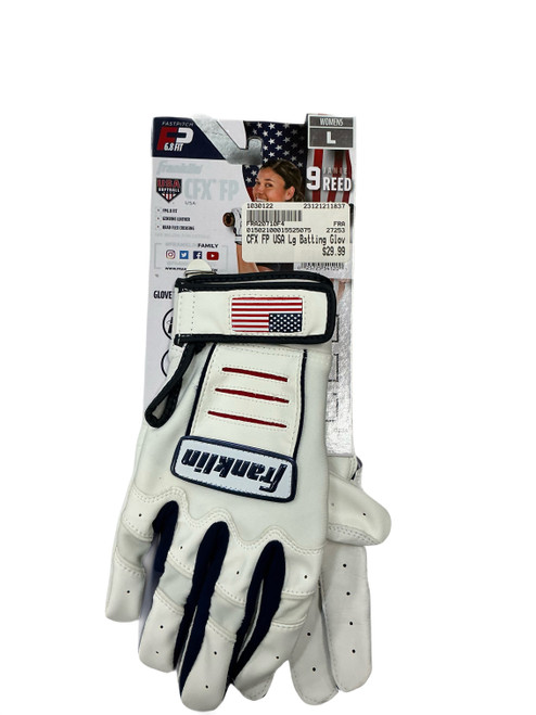 Vist Large View of Product Image Which is New CFX FP USA Lg Batting Glove