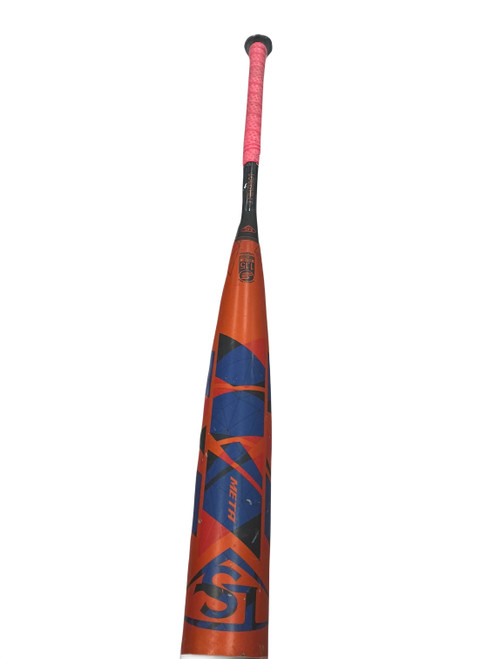 Vist Large View of Product Image Which is Used Louisville Slugger META BB/SB USSSA 2 3/4 Bat Orange 31"