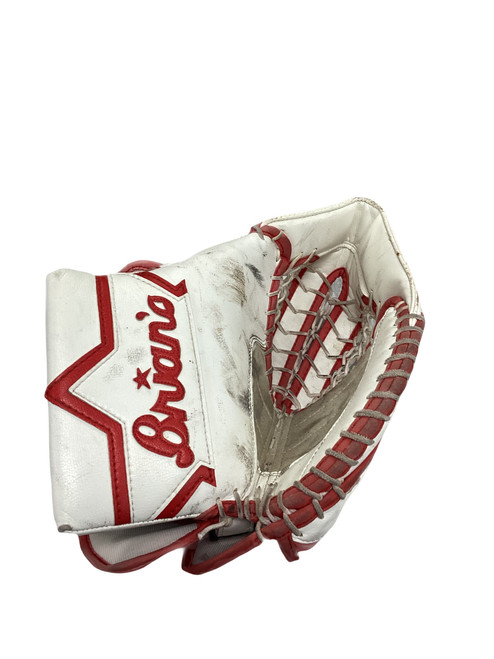 Vist Large View of Product Image Which is Used Brians ALITE Junior Goalie Catcher White