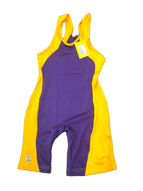 Vist Large View of Product Image Which is Used Brute SINGLET Wrestling Singlet Purple MD