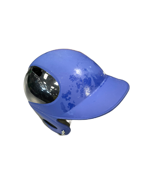 Vist Large View of Product Image Which is Used Rawlings VLP1 Batting Helmet No Mask Navy Blue One Size