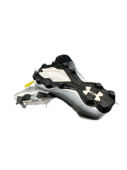 Vist Large View of Product Image Which is Used Under Armour Adult FB Cleats Black Senior 5