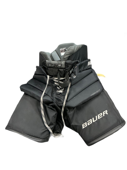 Vist Large View of Product Image Which is Used Bauer ELITE Inter Goalie Pant Black MD