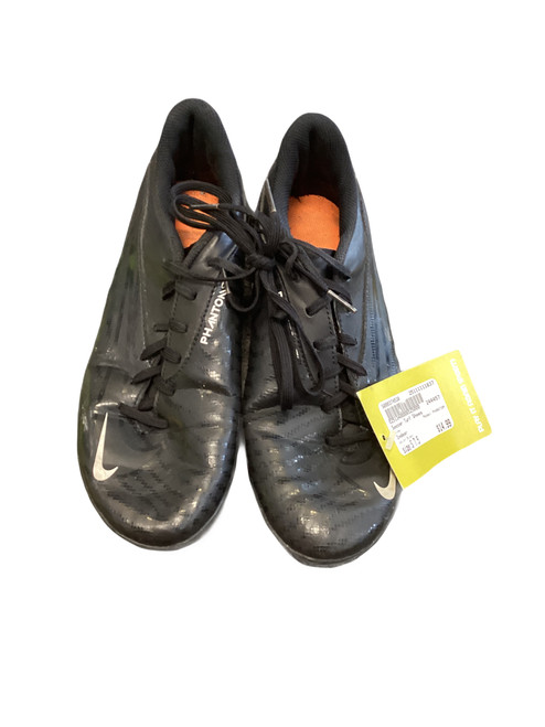Vist Large View of Product Image Which is Used Nike PHANTOM Soccer Turf Shoes Black Senior 7.5