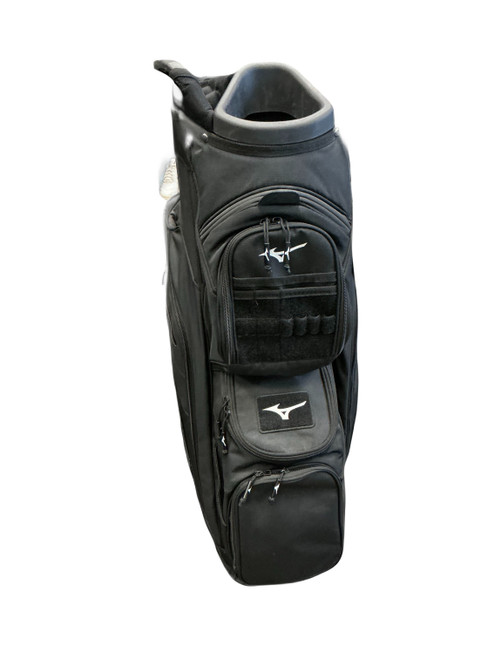 Vist Large View of Product Image Which is Used Mizuno CART BAG Mens Cart Bag Black