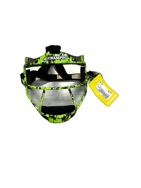Vist Large View of Product Image Which is Used Champro FIELDER MASK BB/SB Fielders Mask Neon Green SM