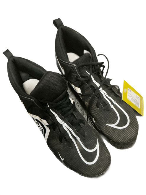 Vist Large View of Product Image Which is Used Nike ALPHA Adult FB Cleats Black Senior 11