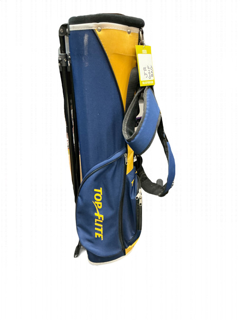 Vist Large View of Product Image Which is Used Top Flite JR STAND BAG Jr Stand Bag Navy Blue And Yellow
