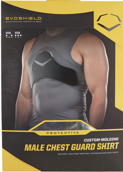 Vist Large View of Product Image Which is EvoShield Boys' Sleeveless Chest Guard Shirt