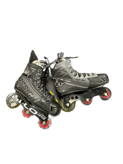 Vist Large View of Product Image Which is Used Mission DS7 Roller Hockey Skates Grey Youth 13.0
