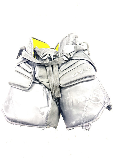 Vist Large View of Product Image Which is Used Warrior RX3E+ Junior Goalie Pant Black S/M