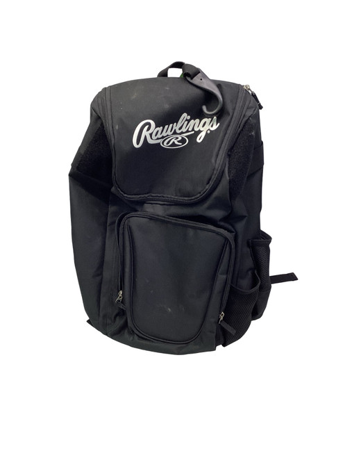 Vist Large View of Product Image Which is Used Rawlings 2 BAT BLACK BACKPACK BB/SB Player Backpack Black