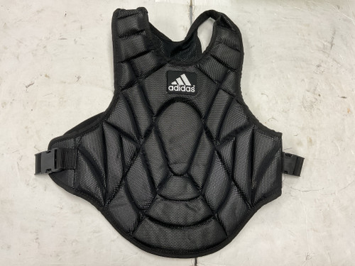 Vist Large View of Product Image Which is Used Adidas Catchers Chest Protector Black Youth