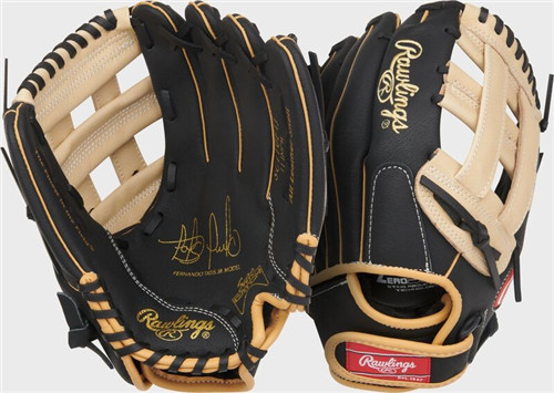 Vist Large View of Product Image Which is New Rawlings SURE CATCH SERIES FERNANDO TATIS BB/SB Glove RH Throw 11 1/2"