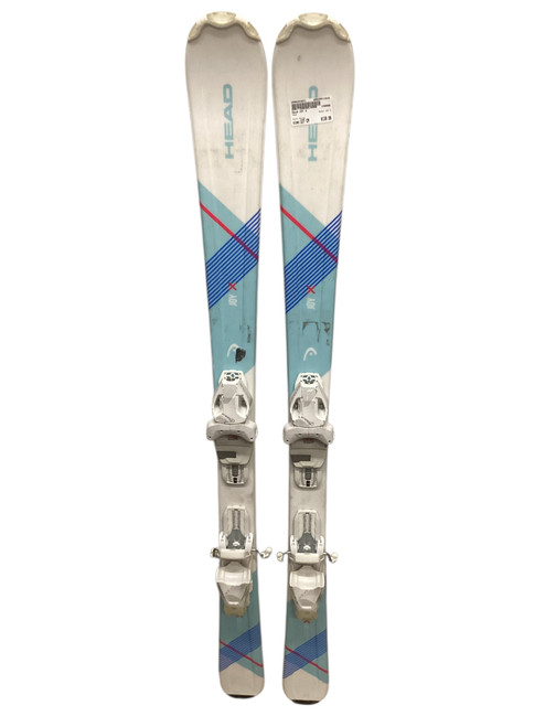Vist Large View of Product Image Which is Used Head JOY X Girls DH Ski/Binding White 127 cm