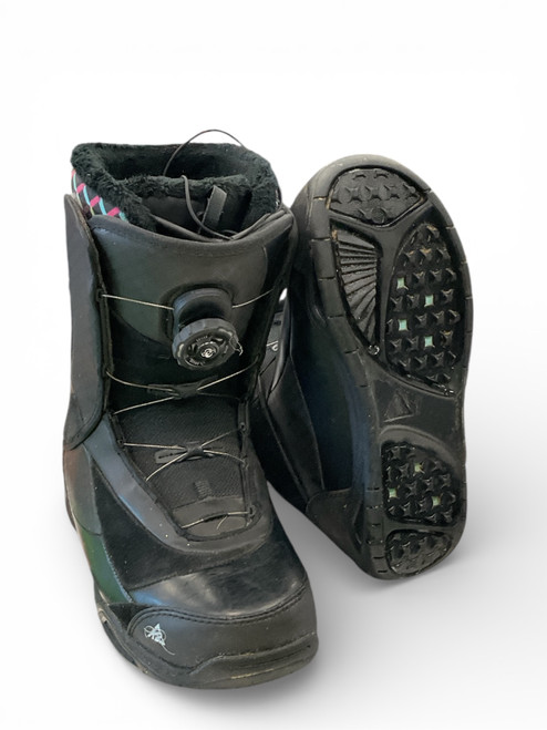 Vist Large View of Product Image Which is Used K2 HAVEN BOA COILER  Womens Snowboard Boots Black Senior 8