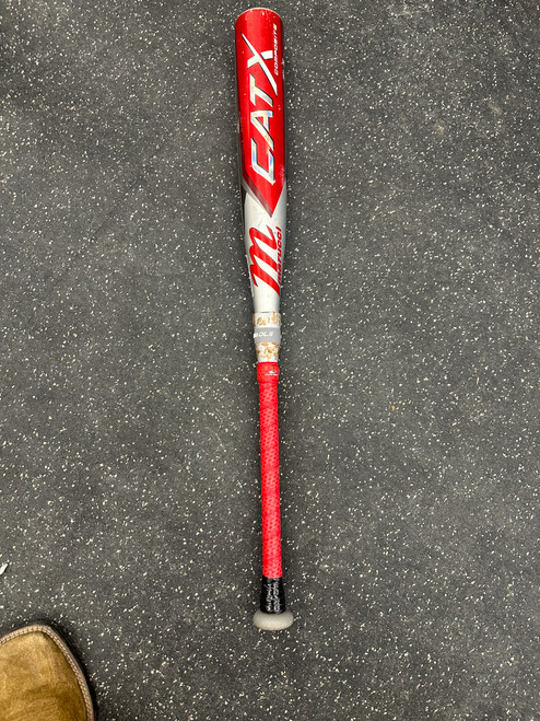 Vist Large View of Product Image Which is Used Marucci CAT X COMPOSITE BB/SB USSSA 2 3/4 Bat 31"