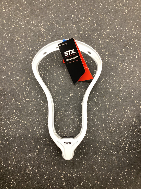 Vist Large View of Product Image Which is Used STX ULTRA POWER NEW Mens Lacrosse Head White