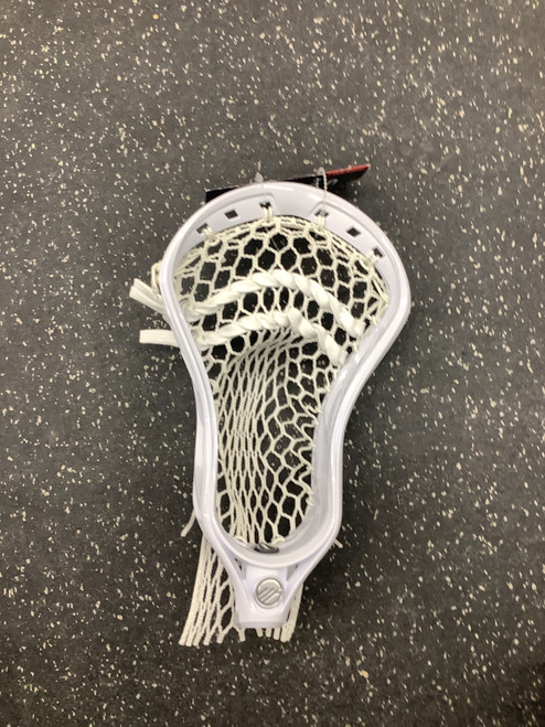 Vist Large View of Product Image Which is Used Maverik HAVOK 2.0 NEW STRUNG Mens Lacrosse Head White