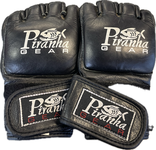 Vist Large View of Product Image Which is Used UFC Gloves Black LG