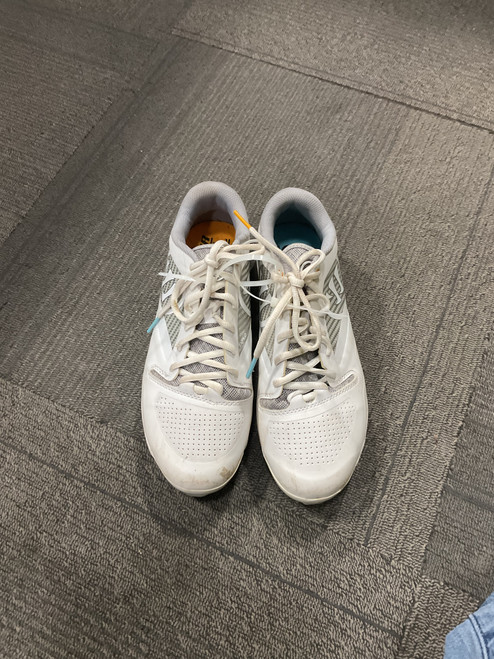 Vist Large View of Product Image Which is Used Warrior GOSPEL LAX Cleats Mens White Senior 8.5