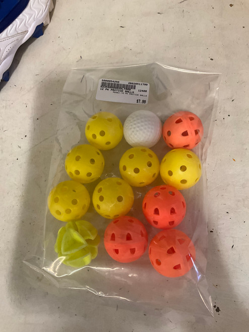Vist Large View of Product Image Which is Used 12 PK PRCTICE BALLS 12 Pack - Golf Balls
