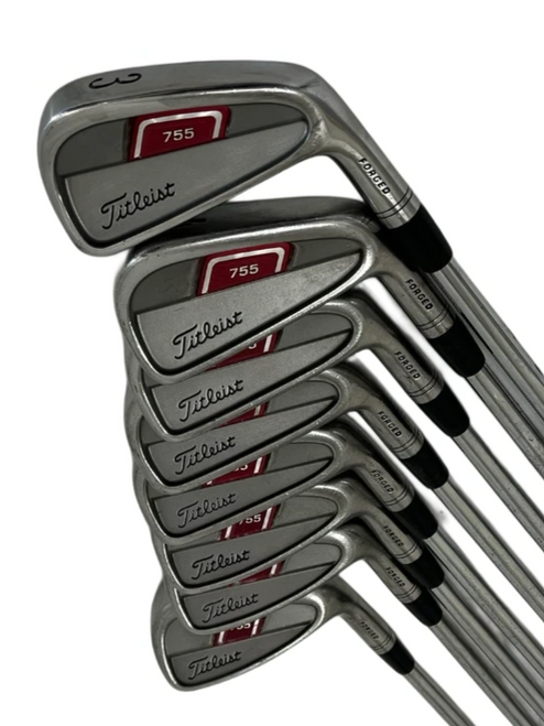 Vist Large View of Product Image Which is Used Titleist 755 3-PW RH Mens Iron Set