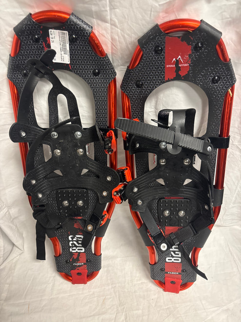 Vist Large View of Product Image Which is Used Snowshoes Mens Red 28"