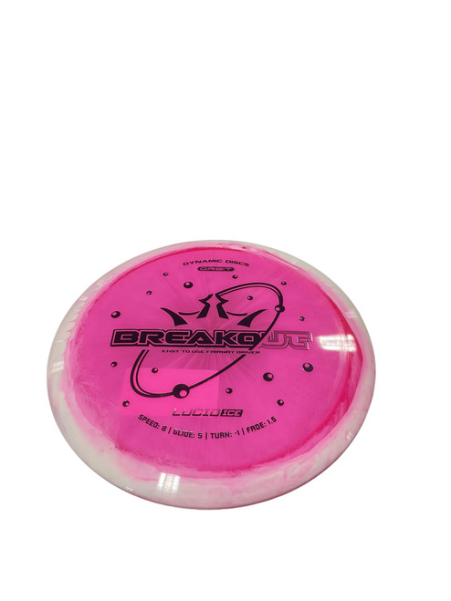 Vist Large View of Product Image Which is Used Dynamic Discs BREAKOUT DRIVER Disc Golf Driver Pink
