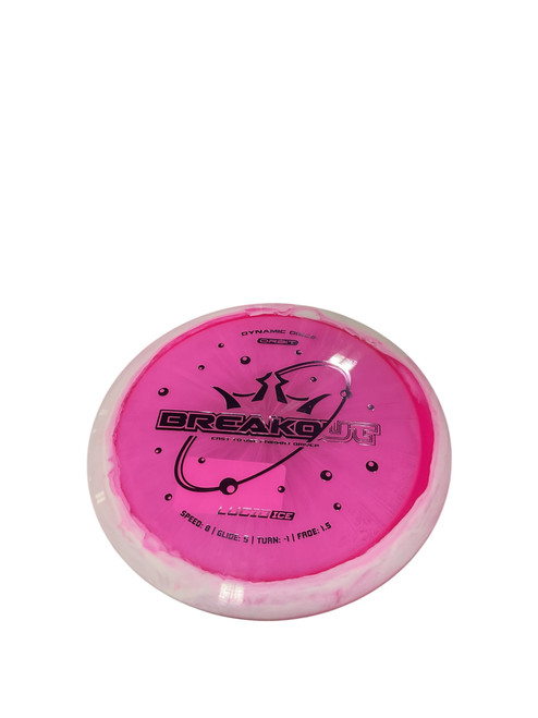 Vist Large View of Product Image Which is Used Dynamic Discs BREAKOUT DRIVER Disc Golf Driver Pink