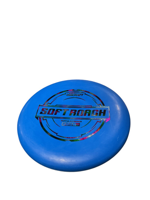 Vist Large View of Product Image Which is Used Discraft SOFT ROACH PUTTER Disc Golf Putter Royal Blue