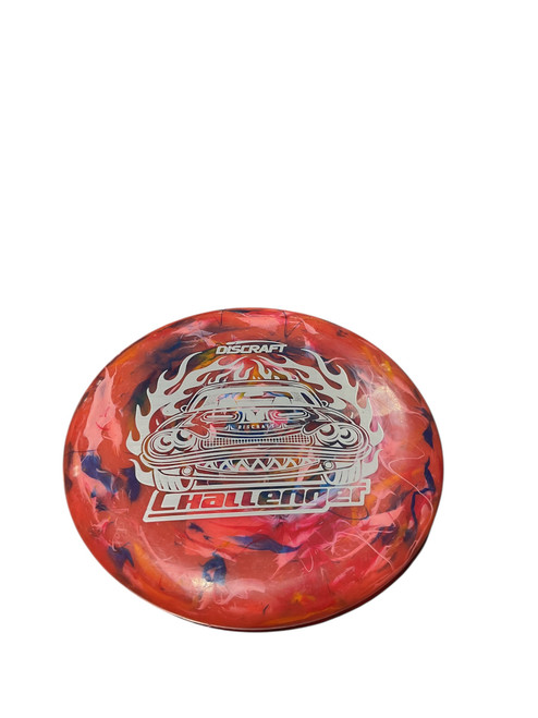 Vist Large View of Product Image Which is Used Discraft CHALLENGER PUTTER Disc Golf Putter Red
