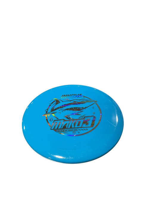 Vist Large View of Product Image Which is Used Innova SHARK MID RANGE Disc Golf Mid Range Royal Blue